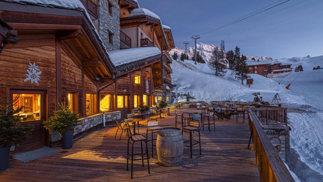Hôtel Carlina by Les Etincelles La Plagne Exterior foto
