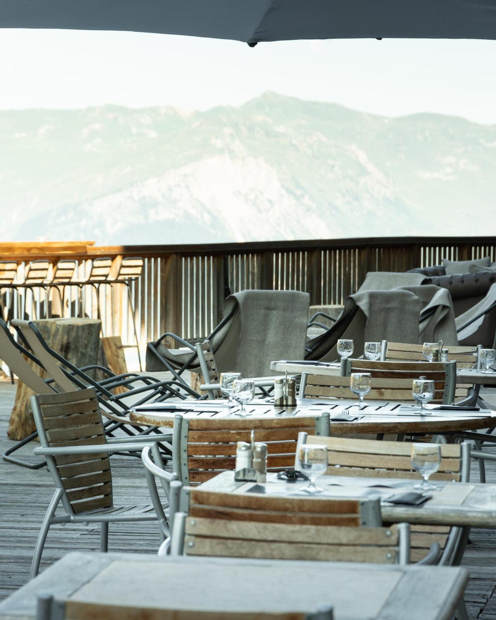 Hôtel Carlina by Les Etincelles La Plagne Exterior foto