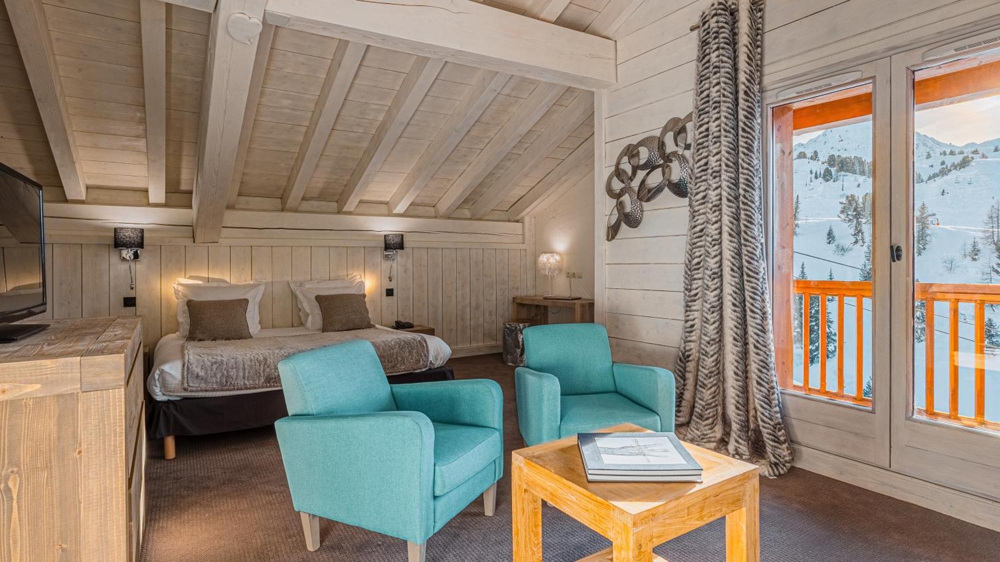 Hôtel Carlina by Les Etincelles La Plagne Exterior foto